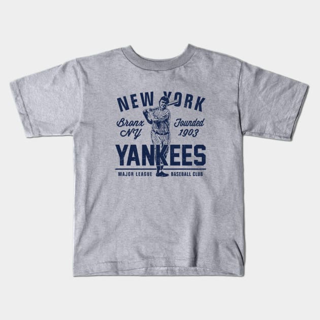 Retro Yankees 1 by Buck Tee Kids T-Shirt by Buck Tee